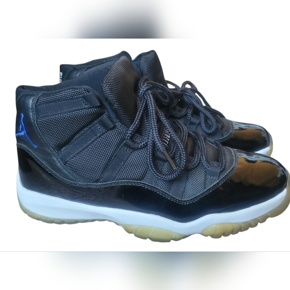Jordan Retro11 Space Jam Black High-Top Sneakers Bascketball - Picture 1 of 12